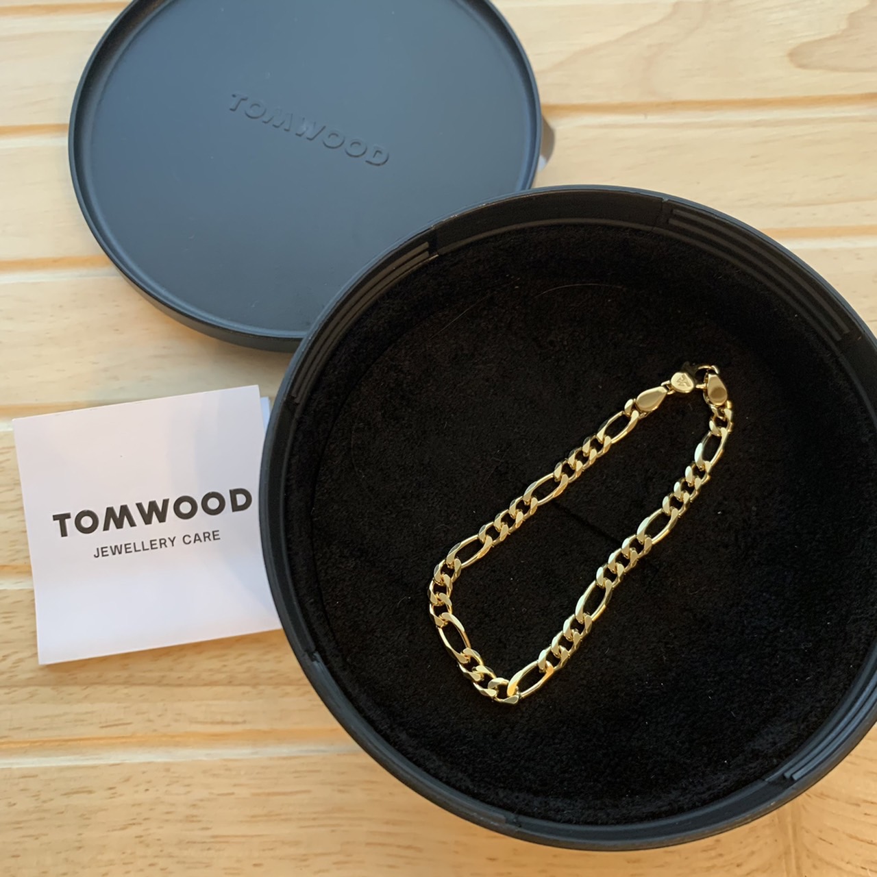 楽天市場】トムウッド TOMWOOD B0FG43NA01S925-9K Figaro Bracelet