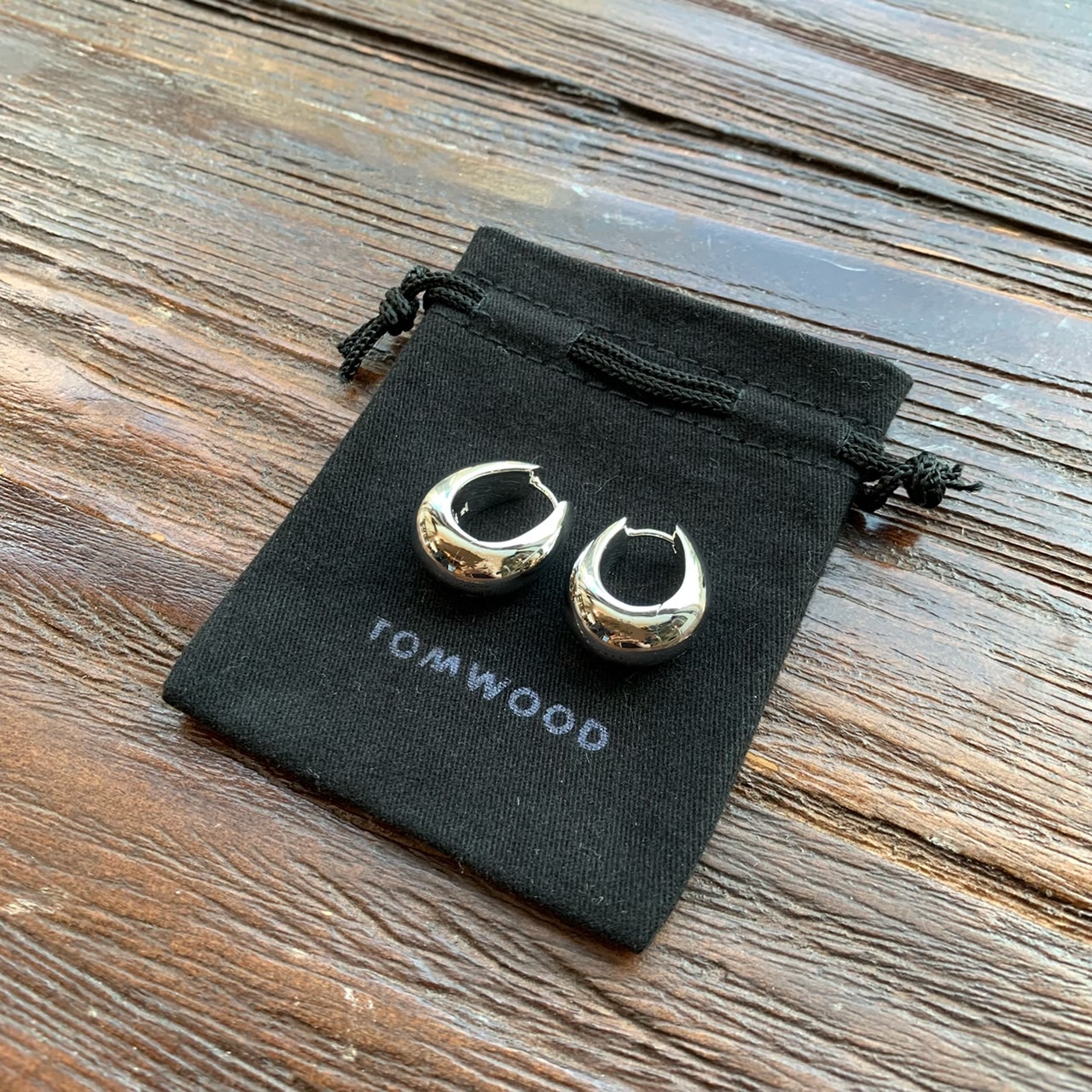期間限定!最安値挑戦】 TOMWOOD hoops トムウッド ピアス アイス