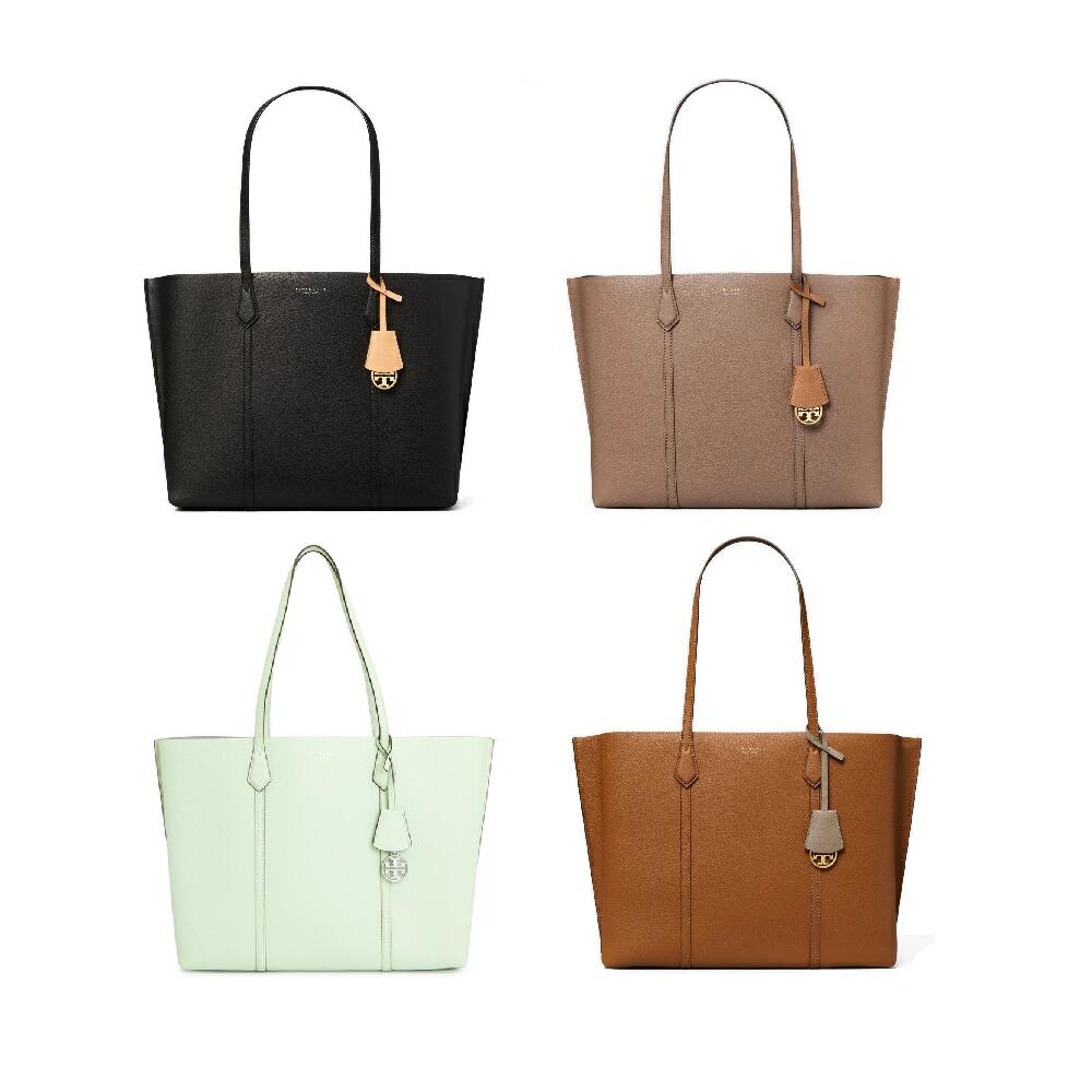 TORYBURCH トリーバーチ 81932 ペリー トリプル区画 トート トートバfッグ TOTEBAG 大き目 商行為御徒面子 通い御徒面子 マイコン入れ
