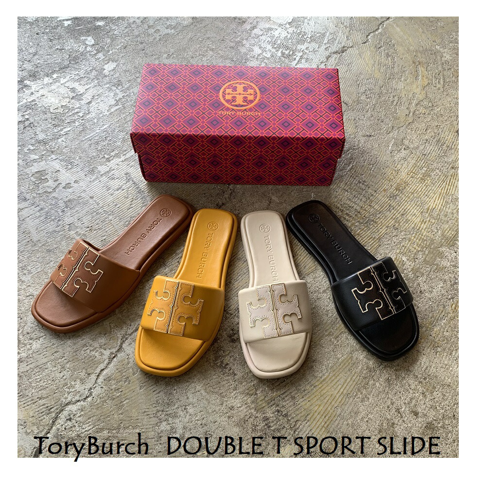 大勧め トリーバーチ サンダル TORY BURCH 79985 013 ダブルT スポーツ