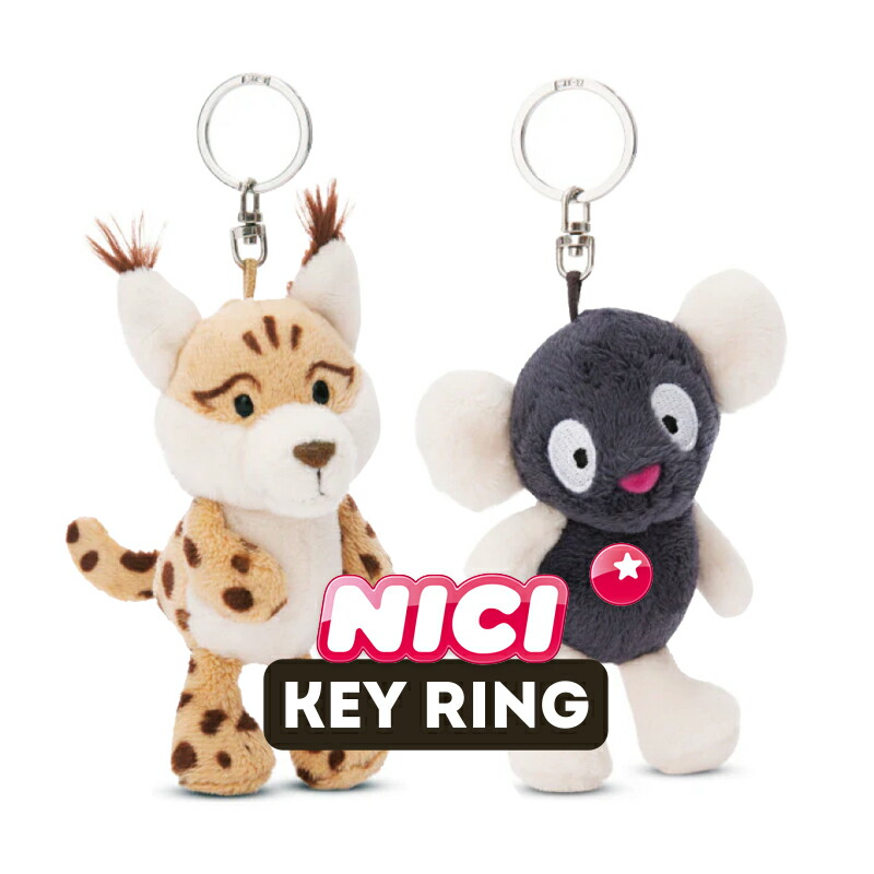 楽天市場】NICI（ニキ）キーリング / Key Ring FF2024（ウルフ