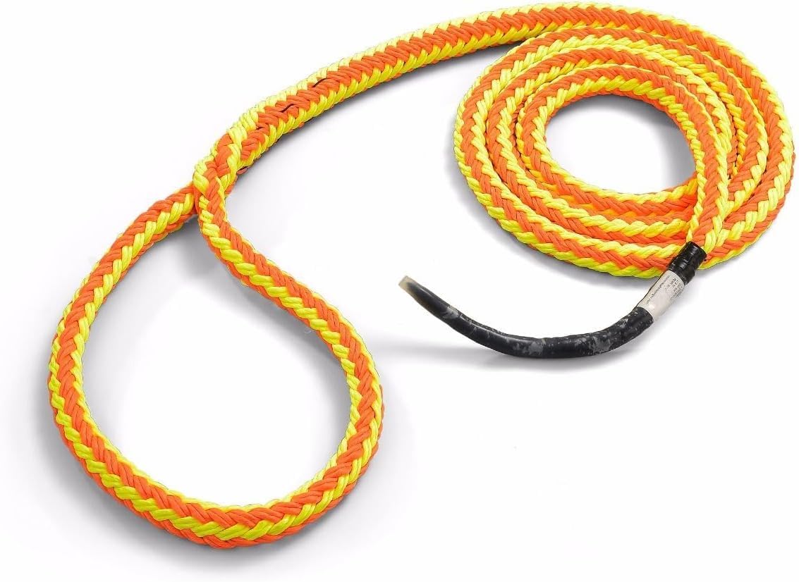 Teufelberger tREX ソフト アイ スリング デッドアイスリング リギング 台付け アーボリスト ツリークライミング (11.1mm&times;3m/オレンジ&times;レッド)｜TREE GEAR 店