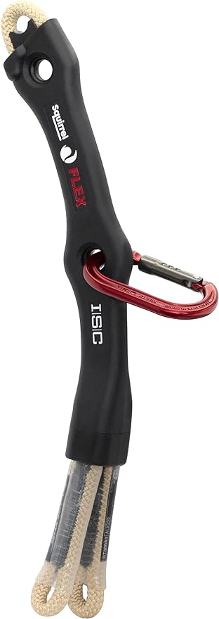 ISC Squirrel FLEX Tether Black テザー ロープレンチ ツリーケア アーボリスト ツリークライミング｜TREE GEAR 店