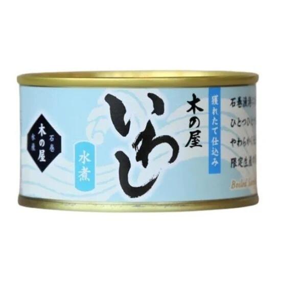 【1ケース24缶】木の屋石巻水産 いわし醤油水煮 170g