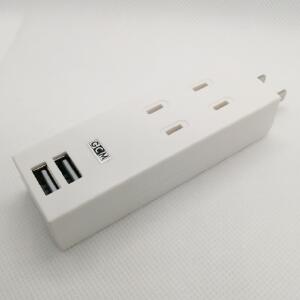 GCM製・【2口（USB相応う：2口付）ムーコンセント（2口）【定まり品】ムーの泉製 ムーコンセント,GCM,電波,2口,定まり品,活動力,波,再活動力化,USB繋ぎ合わせる,