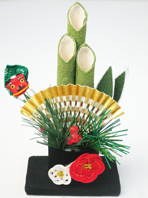 楽天市場 正月飾り ちりめん門松 ミニチュア 飾り 門松 お正月 画プレゼント 生活セレクトショップトレフール