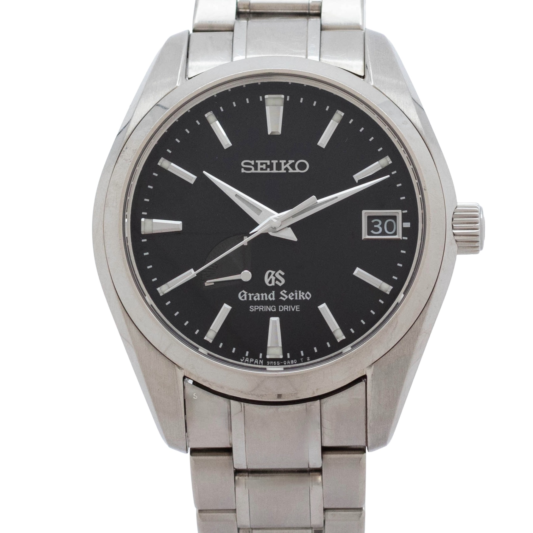 【中古】【保証書付き】 グランドセイコー Grand Seiko スプリングドライブ SBGA041 Grand Seiko Heritage 自動巻き 腕時計 メンズ・ユニセックス 黒｜TreMart店