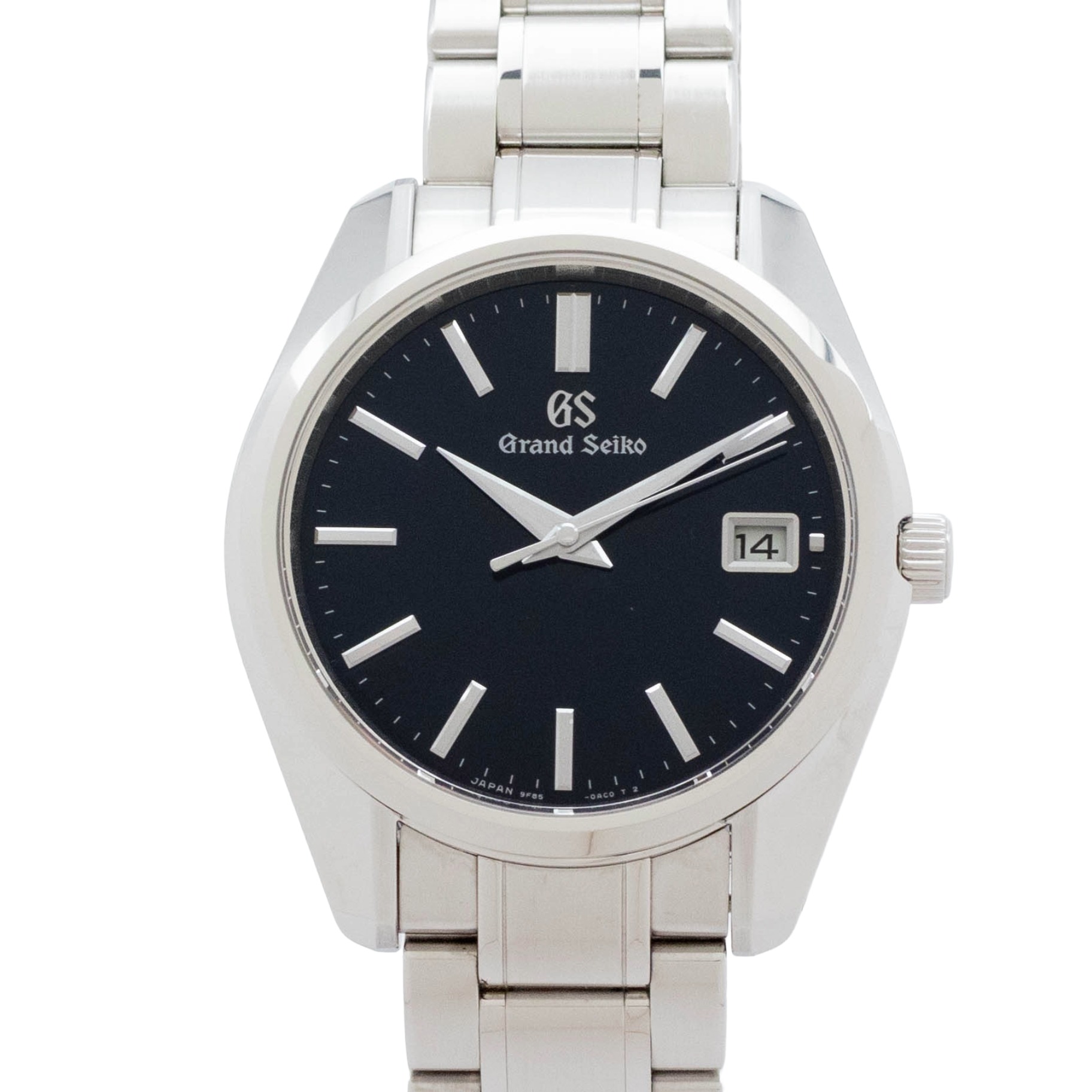 【中古】【箱付き添い人】 地べたセイコー Grand Seiko 地べたセイコー ヘリテージ 寄せあわせ SBGP005 Grand Seiko Heritage  石英 ウォッチ メンズ・ユニ一発やる 青
