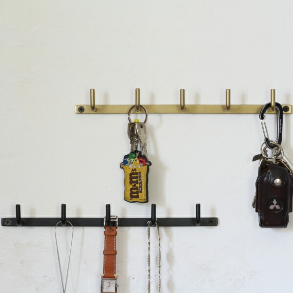 楽天市場】【安心サポート付】【N10】アイアン フック 3連・5連・8連