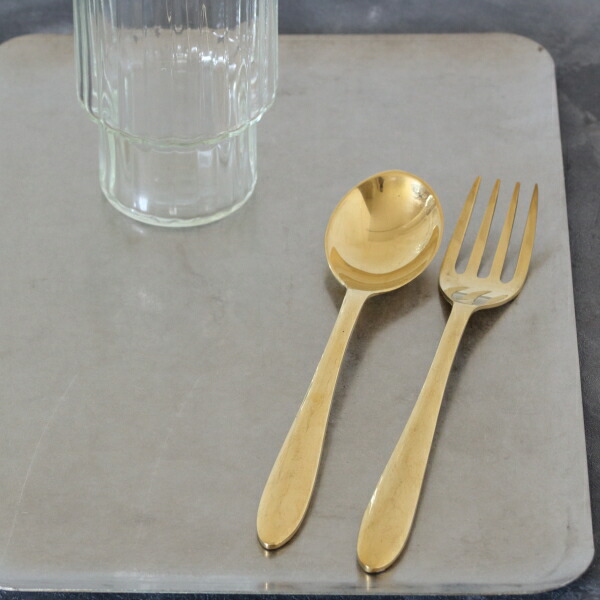 楽天市場】スプーン フォーク デザート 真鍮 カトラリー おしゃれ