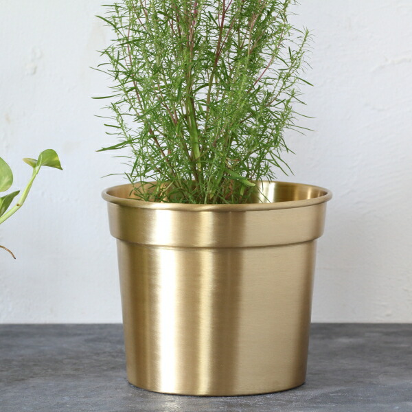 楽天市場】SPINNING POT 120 / 160 BRASS 真鍮製 ガーデン 雑貨