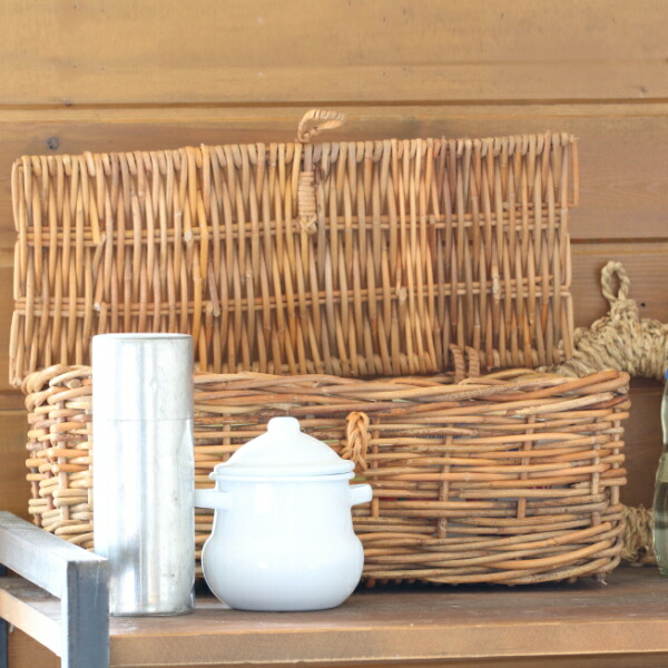 楽天市場】タジンバスケット モロッコ 雑貨 蓋付きかご インテリア