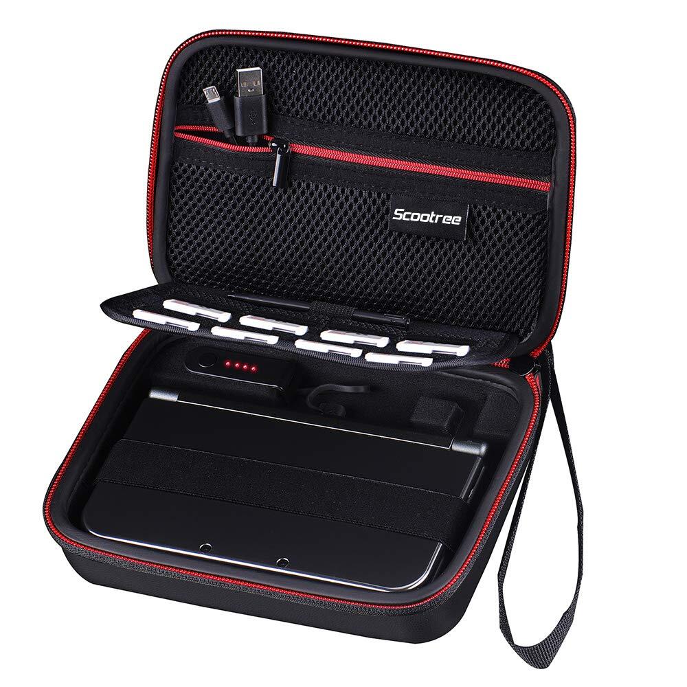 3DS&ケース Amazon.com: BUBM Double Compartment Storage Case Compatible