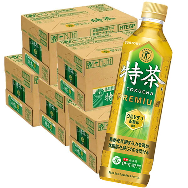 楽天市場】サントリー緑茶 伊右衛門 特茶 500mlPET 送料無料