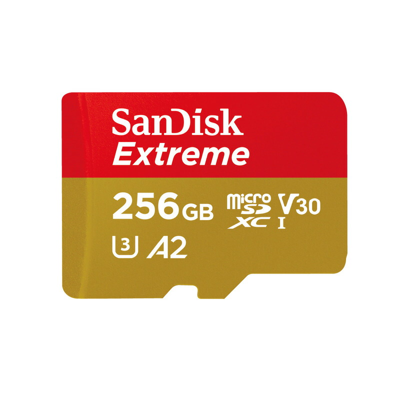 SanDiskサンディスクエクストリームmicroSDXCUHS-Iカード256GB｜トレテク！SoftBank SELECTION