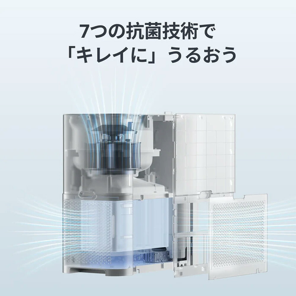 【お買い物マラソン値下げ】SwitchBot 気化式加湿器 スイッチボット 省エネ設計 スマート家電 全自動 スマートスピーカー対応 W3902300