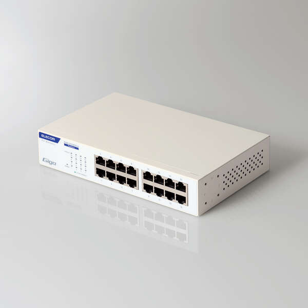 ELECOM レイヤー2 Giga対応 アンマネージスイッチ 16ポート EHB-UG2B-Sシリーズ