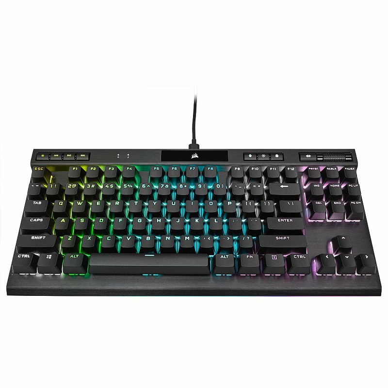 楽天市場】【アウトレット】 Corsair コルセア K60 PRO TKL RGB -日本