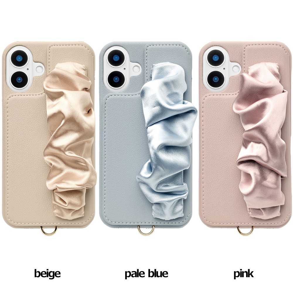ユニケース Classy Scrunchie Case for iPhone 16 Plus