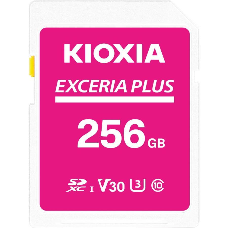 キオクシア EXCERIA PLUS SD 記憶装置歌留多 KIOXIA 256GB KLNPAE256G UHS-I Class10