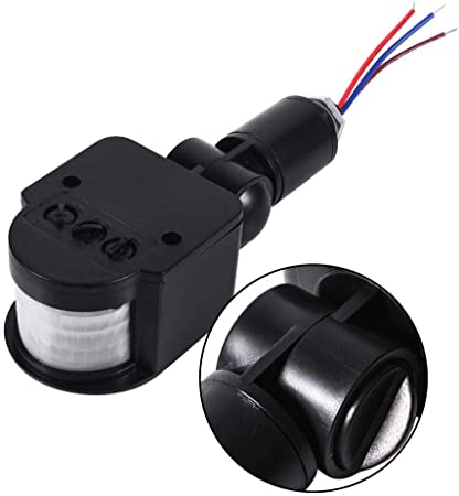 【楽天市場】赤外線センサー モーションセンサ PIRモーションセンサースイッチ 最大 1200W 屋外/屋内セキュリティ自動 防水仕様 壁