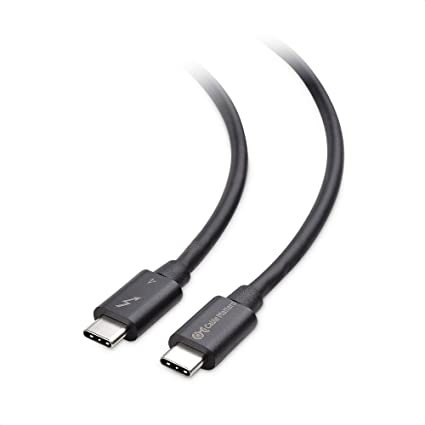 StarTech.com Thunderbolt 3 USB-C ケーブル 1m 40Gbps サンダーボルト