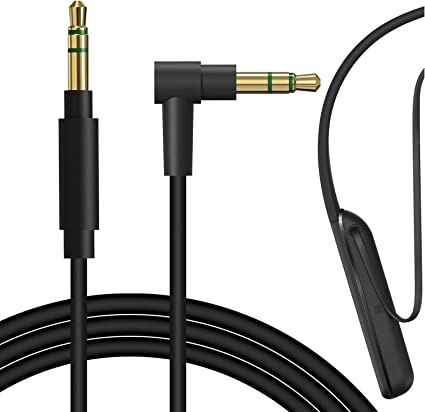 Câble Audio 3.5mm Compatible Sony WH-1000XM5 XM4 XM3 - Remplacement Stéréo Or 1.2m