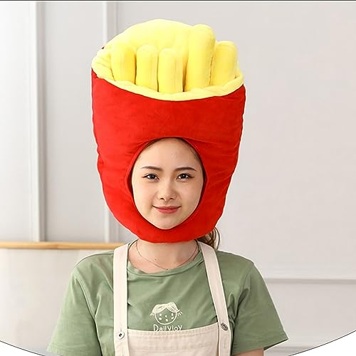 【楽天市場】BESTOYARD ポテトフライキャップ ポテトフライかぶり物 コスプレ帽子 ポテトフライ帽子 おもしろ 帽子 写真撮影