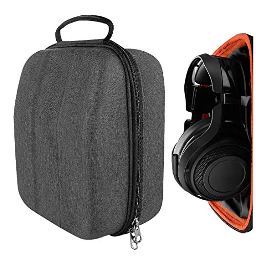 Geekria ケース Shield ヘッドホンケース 互換性 ハードケース 旅行用 ハードシェルケース レイザー Razer ManO'War 7.1, ゼンハイザー Sennheiser GSP600, GSP670, PC 373D, ASTRO A20, A10, ソニー Sony PlayStations Gold, Platinum