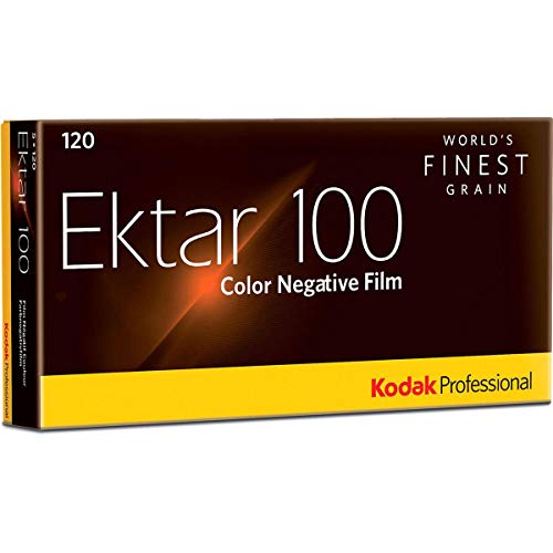 Kodak カラーネガティブフィルム プロフェッショナル用 エクター100 120 5本パック 8314098