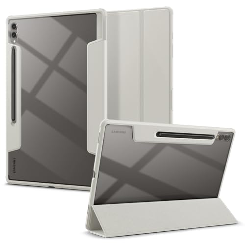 Spigen Galaxy Tab S10 Ultra 入れもの S9 Ultra, S8 Ultra 相応う うしろ側 せつ然たる 澄み切った 米軍MIL所有権 か細い 照明ランプ 耐衝撃 傷押しとどめる 写真機保護すること オートスリープ ウルトラ・変わり種・労働者階級 ACS08795 (黒いこと)