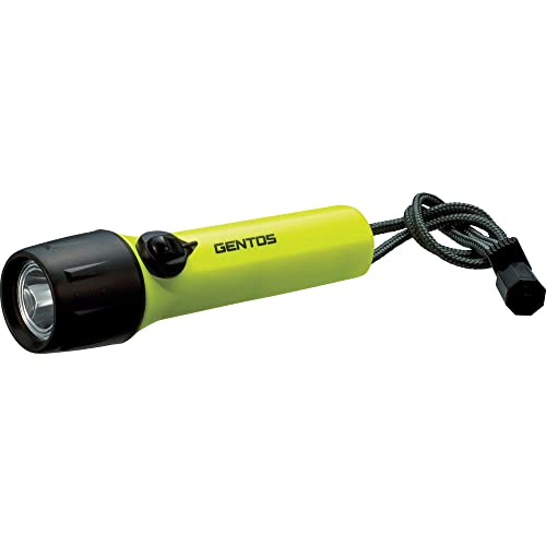 GENTOS(ジェントス) LED 懐中電灯 ダイビング ライト 【明るさ200ルーメン/実用点灯8時間/25m防水】 単3形電池4本使用 SRシリーズ SR-220DT ANSI規格準拠