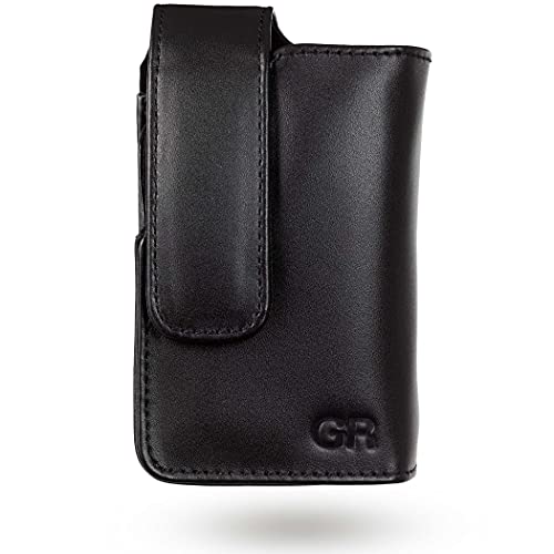 RICOH 本革製ソフトケース GC-11 【対応機種: GR III、GR IIIx/プロテクト効果の高い高級本革製ケース/ベルト通し付き/上蓋は速写性の高いマグネットタイプ/GRの刻印入り】