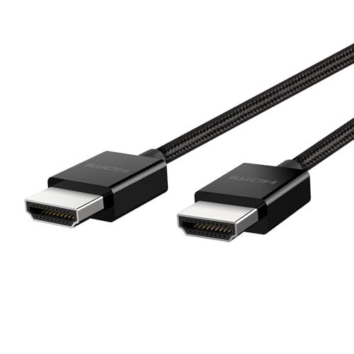 Belkin HDMIケーブル HDMI 2.1 Ultra HD High Speed 4K 8K PS5 / Xbox/iPad/iPad Pro/iPad mini 対応 2m ブラック AV10176BT2M-BLK-A