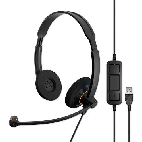 ゼンハイザー SC 60 USB ML エントリークラス 両耳USBヘッドセット、コールコントロール機能付 504547