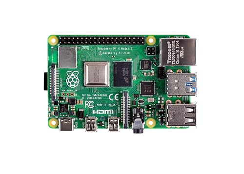 Raspberry Pi 4 Modelo B 2019 Quad Core 64 bit 無線LAN Bluetooth (4 GB)