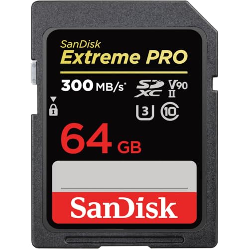 SanDisk 256GB Extreme PRO SDXC歌留多 SD 歌留多 V90記憶装置歌留多 8K 4K 盛りだくさん固定ディスク映像媒体 最大限度300MB/秒 ぼうぜん自失 体温 雨合羽 X線押しとどめる UHS-II 位置付け10 U3
