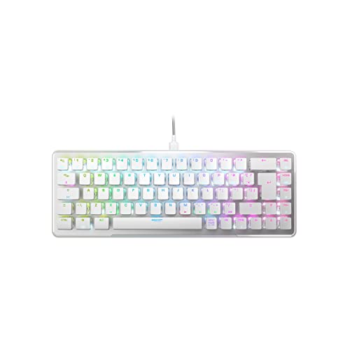 ROCCAT ゲーミングキーボード Vulcan II Mini JP ISO 日本語配列 有線 ホワイト/白 オプティカル リニア ミニ(65%) RGB Windows 7以降 【日本正規代理店品】|Trend Item Shop