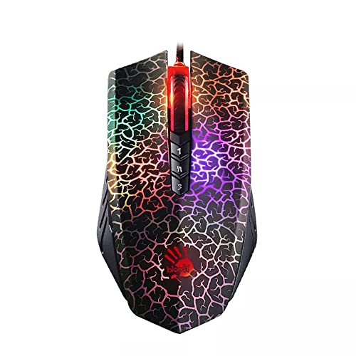 Bloody A60L 光学式ゲーミングマウス ライトストライク(LK)スイッチ&スクロール付き - 完全にプログラム可能な高度なマクロ(A60L)。