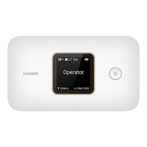 HUAWEI Mobile WiFi 3 ポケットWiFi 300Mbps 高速LTE切替式デュアルバンド 3000mAh バッテリー 手のひらサイズ HUAWEI AI Lifeアプリ ホワイト【日本正規代理店品】