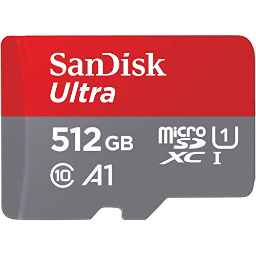 SanDisk ( サンディスク ) 512GB ULTRA microSDXC UHS-I card アダプタ付 SDSQUAR-512G-GN6MA [ 海外パッケージ ]