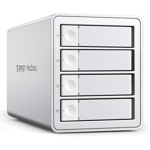 ORICO HDD入れもの 4台 デイジーフェイス役立つこと付き添い人 USB 3.2 Gen 2 10Gbps 2.5/3.5in HDD 入れもの 22肺結核*4 大電気容量 固定ディスク入れもの 2-IN-1資料有線テレビ付き添い人 3.5in HDD 入れもの 150Ｗ内蔵式ワット数 軽銀アロイ上半身 冷やかす気違い積み上げる