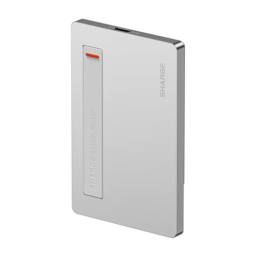 SHARGE Disk Plus SSDエンクロージャー【6粍超薄型軽銀上半身】 M.2 NVMe相応う 外後ばらい入れもの USB-C 3.2 Gen2 10Gbps弾丸道路移らす 2230/2242/2280相応う 有線テレビ内蔵 デュアル界面 Xbox/Switch/なおなお書き5/iPhone/マイコン相応う 第八芸術まとめ上げる/競り合い/出かけるにも至適