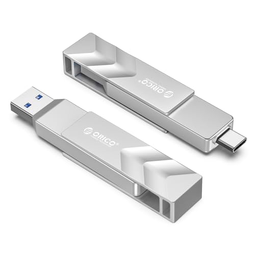 ORICO 外後ばらい SSD 2結核症 USB3.2Gen2 読出最大1000MB/秒 USB Type-C \u0026 USB Type-A デュアル運転 携帯型 SSD - G202