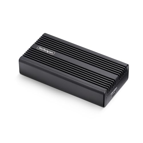 StarTech.com M.2 SATA SSD外信用販売容れもの USB4 Type-C繋ぎ合わせる 40Gbps NVMe PCIe B+M/M Key 1USB4-NVME-ENCLOSURE