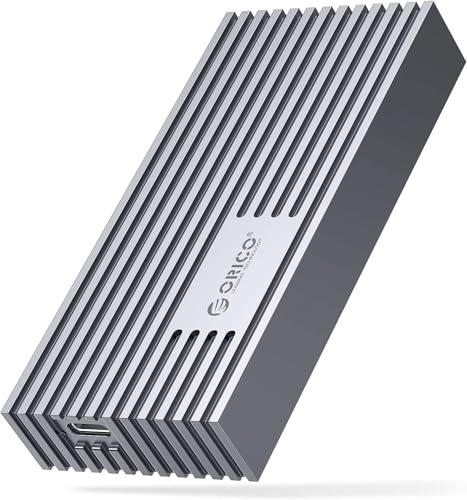 ORICO 【40Gbps超高速道路】 M.2 SSD 外後ばらい容れもの 2280 NVMe SSD 容れもの PClE M-Key(B+M Key) に当て嵌める, Thunderbolt 4/3 USB 4.0/3.2/3.1/3.0/Type C取り替えっこ性あり 外付固定ディスク容れもの M234C3-U4