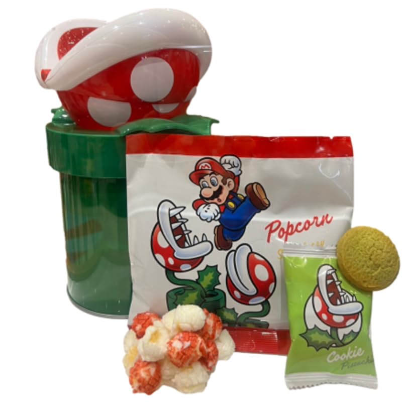 【ユニバーサルスタジオジャパン USJ 限定】マリオ パックンフラワー アソートスイーツ キャニスター スお土産 お菓子 ユニバ グッズ プレゼント
