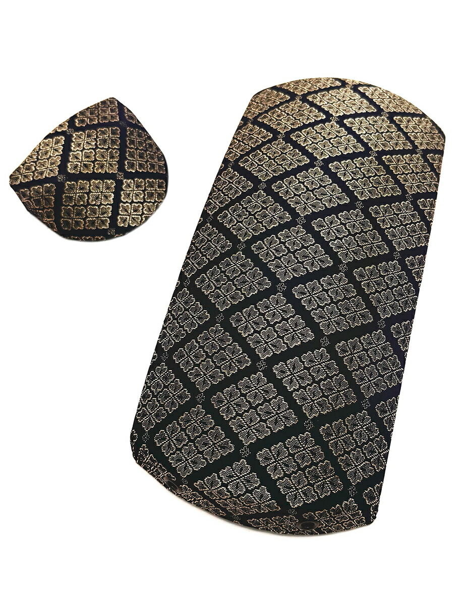 楽天市場】津軽三味線用【 胴掛・天神セット 錦 (紐付) 】胴掛け 胴