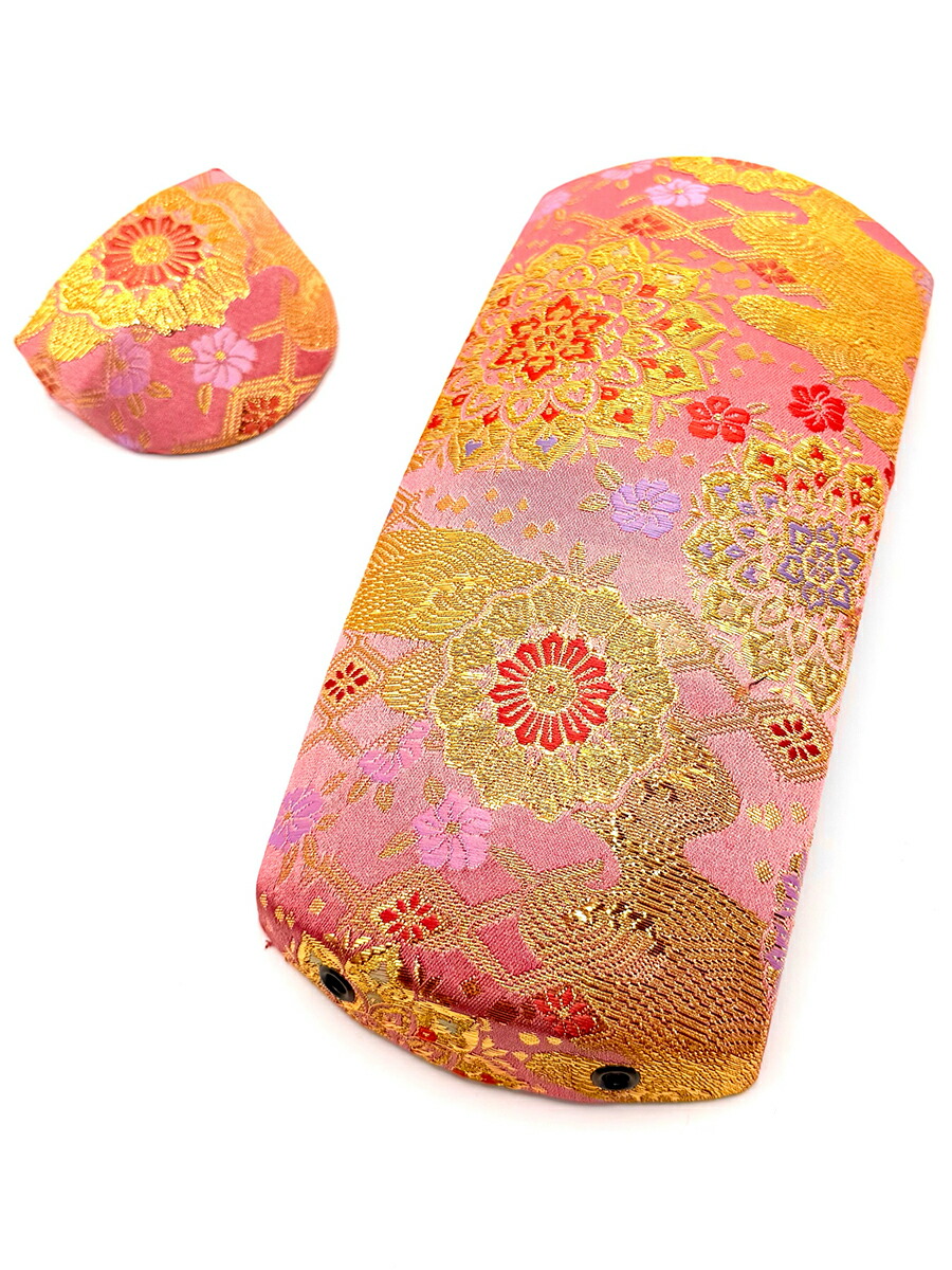 楽天市場】津軽三味線用【 胴掛・天神セット 錦 (紐付) 】胴掛け 胴