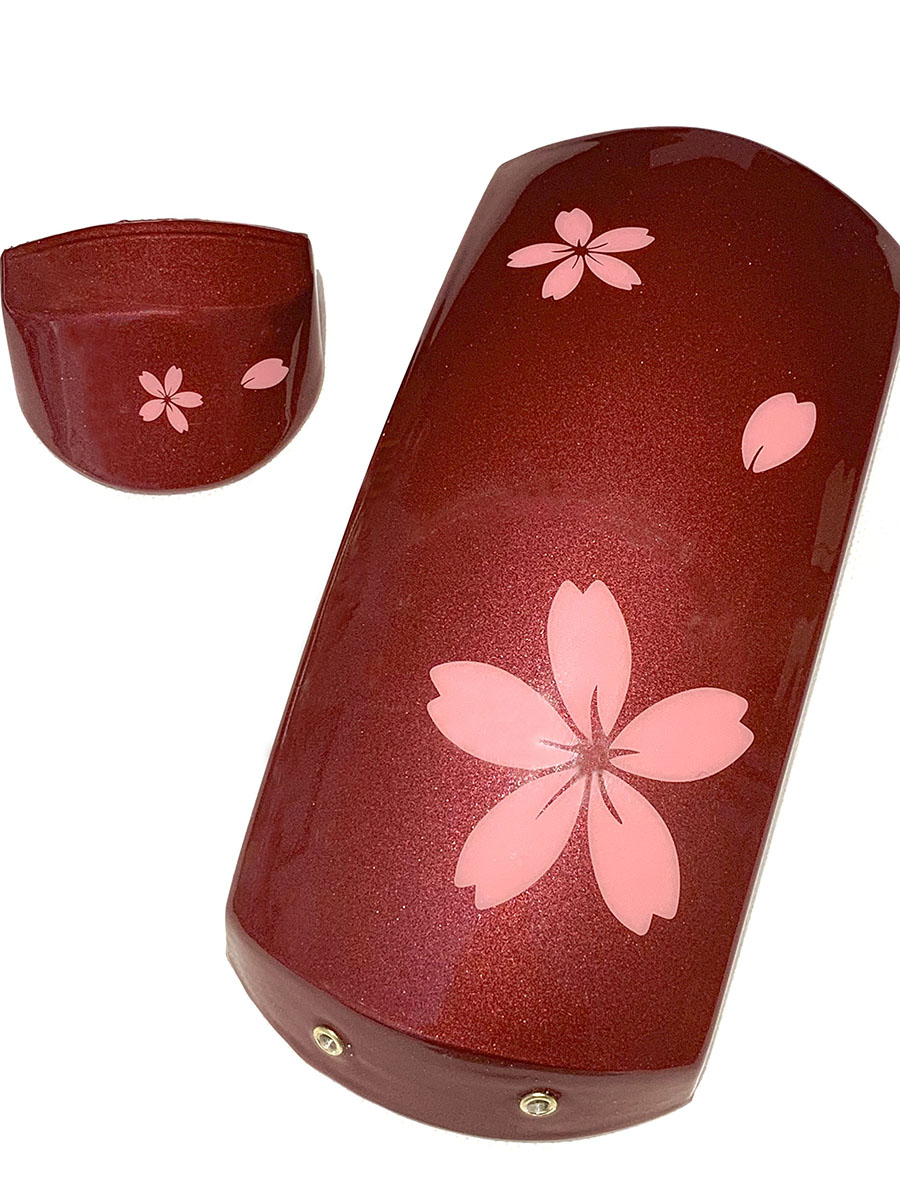 特注‼️新品‼️胡弓「桜」黒檀糸巻き 三味線専用）日本製 紅木本黒檀ジョイント糸巻き（桜）・8分5厘